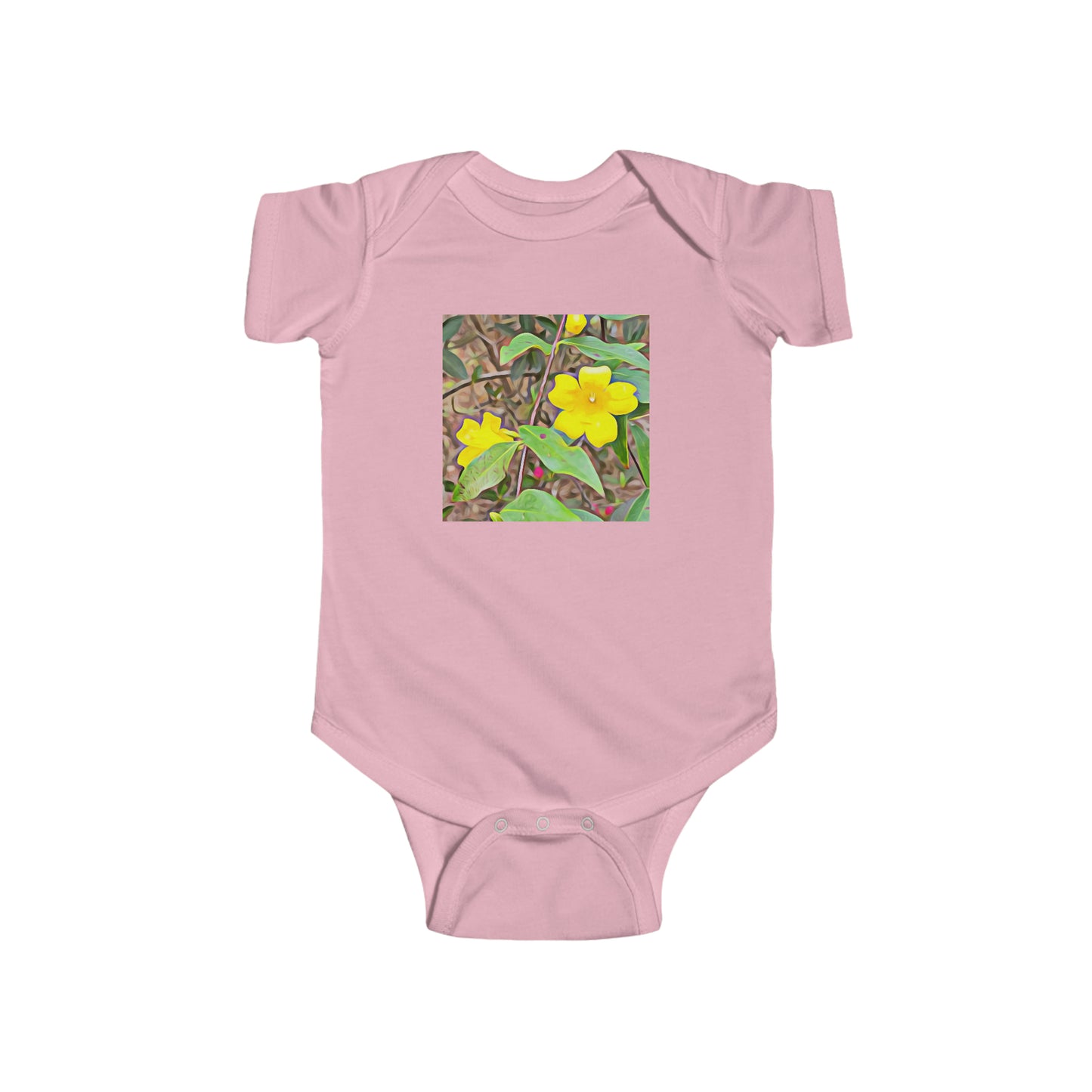 Yellow Jessamine Jersey Bodysuit