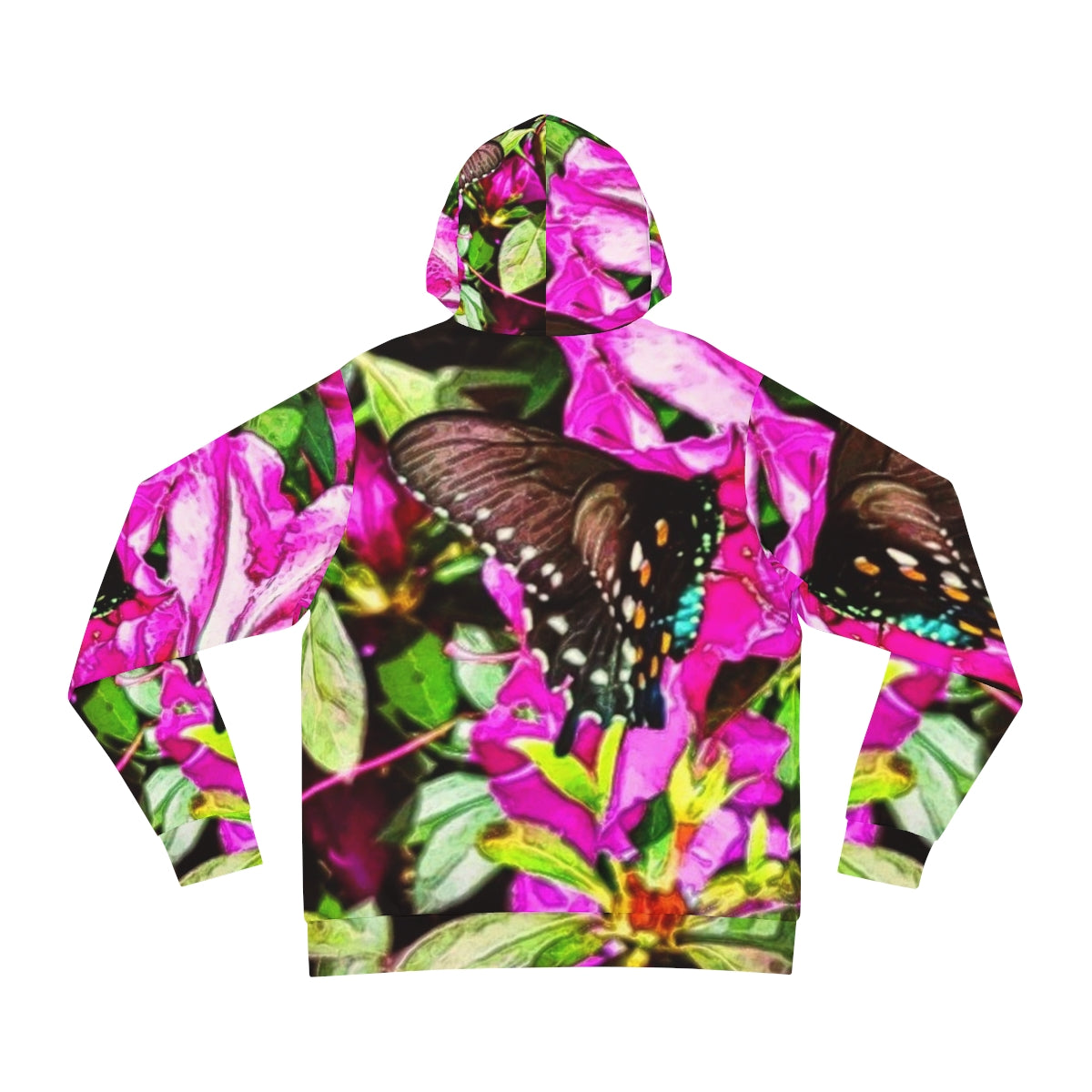 Louisiana Azaleas and Butterflies Hoodie