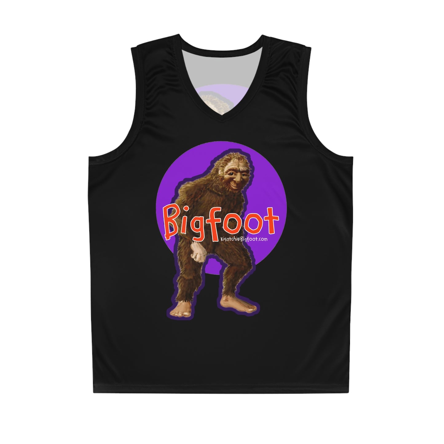 Bigfoot Black Basketball Jersey