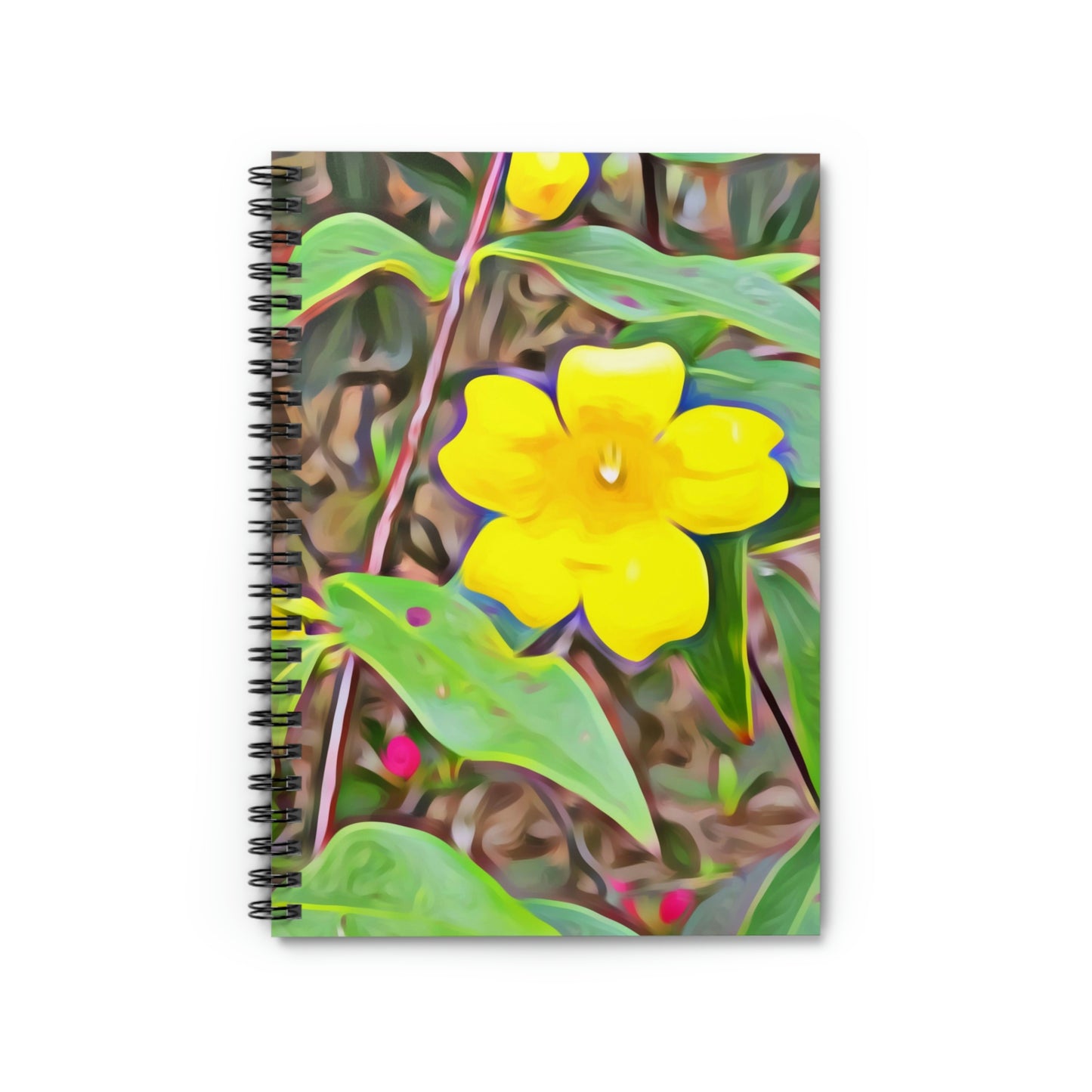 Yellow Jessamine Spiral Notebook