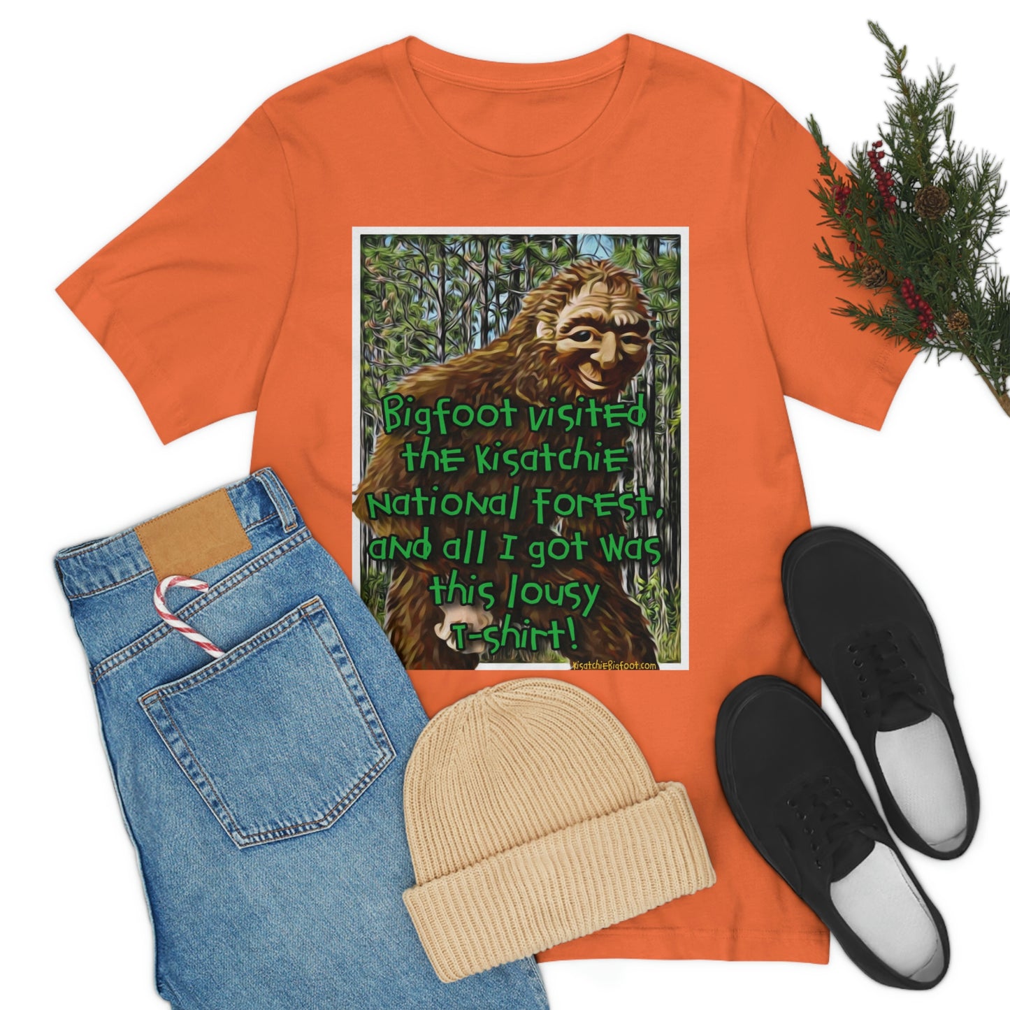 Unisex Kisatchie Bigfoot Jersey Tee