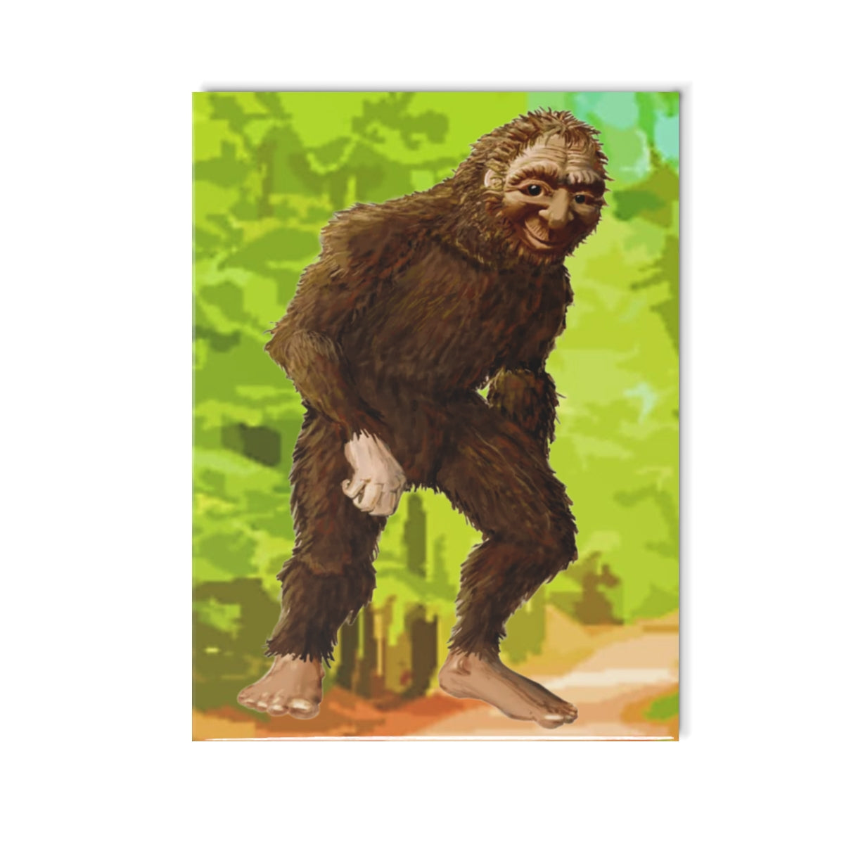 Bigfoot Ceramic Photo Tile