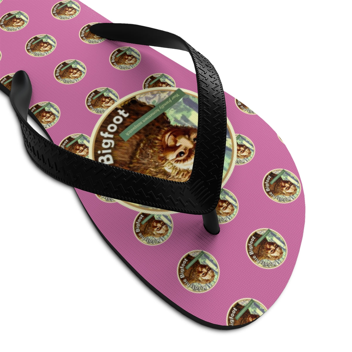 Rubber Sole Kisatchie Bigfoot Flip-Flops