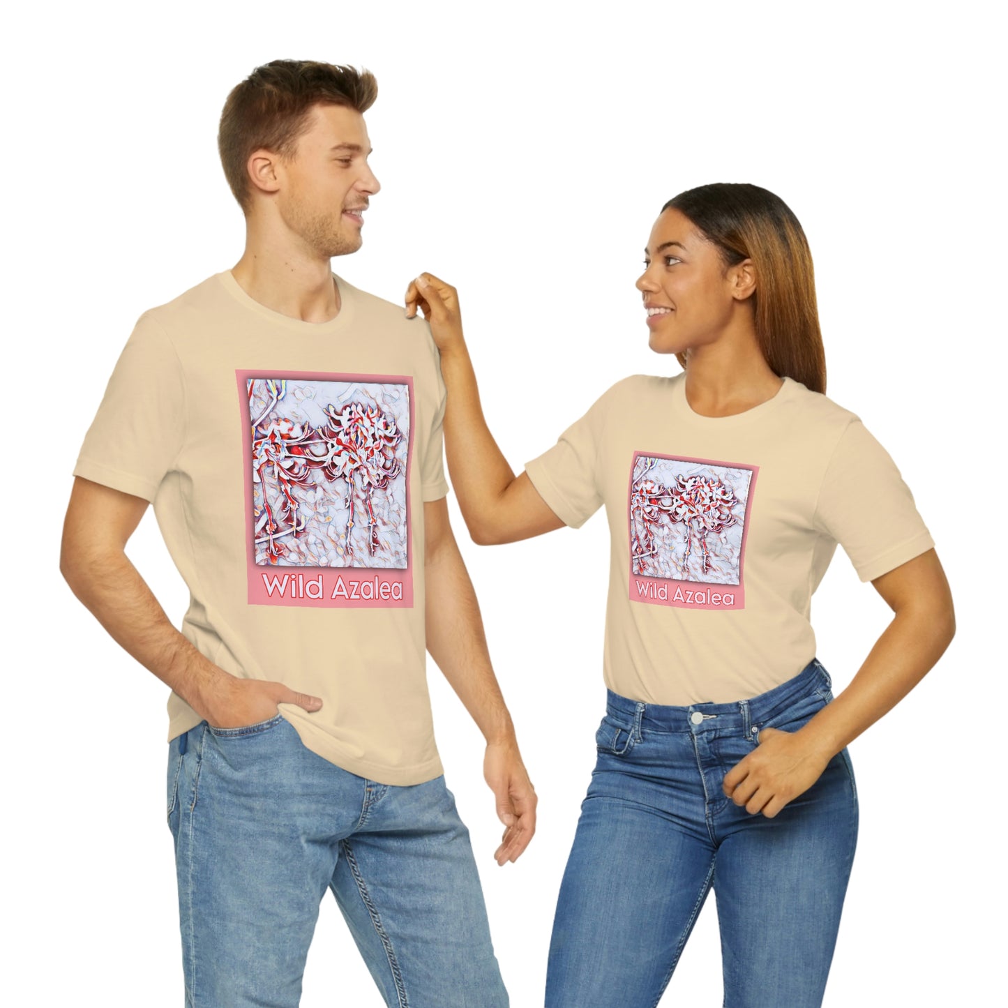 Unisex Kisatchie Wildflowers (Wild Azaleas) Jersey Tee