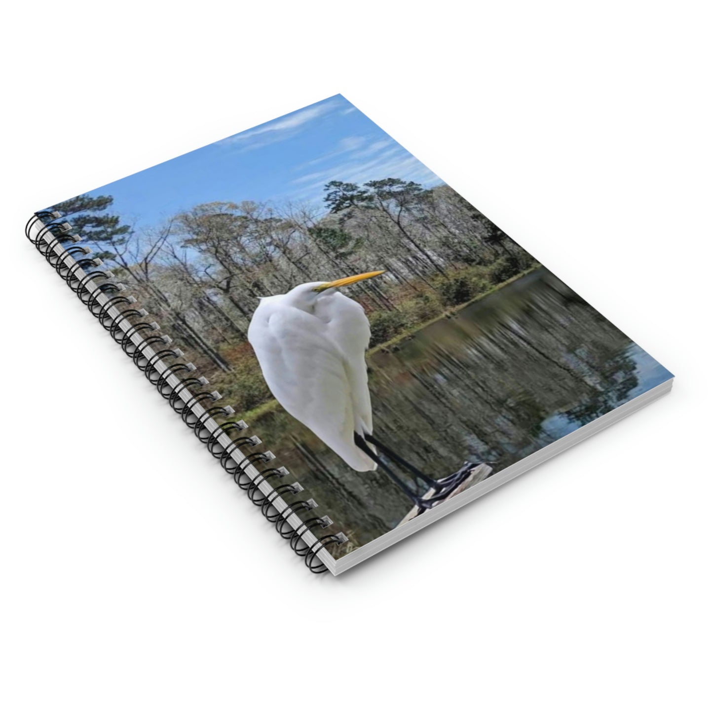 Egret Spiral Notebook