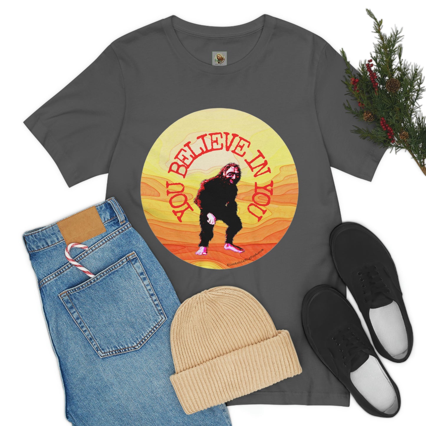 Bigfoot's Believe in You Unisex Jersey Tee