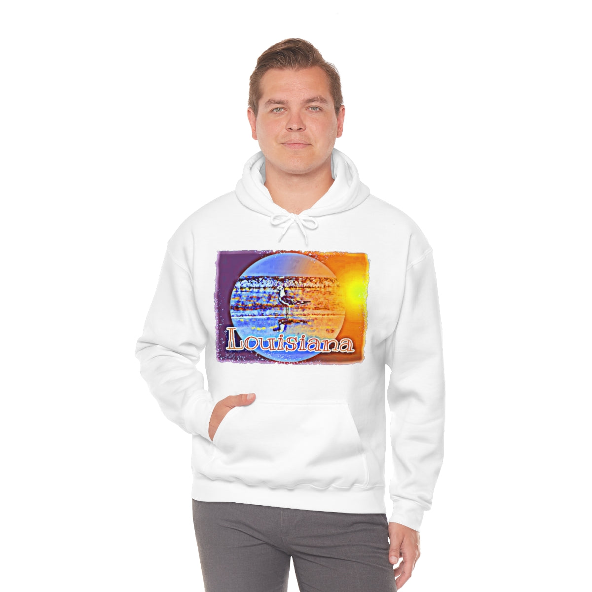 Unisex Heavy Blend™ Louisiana Hoodie