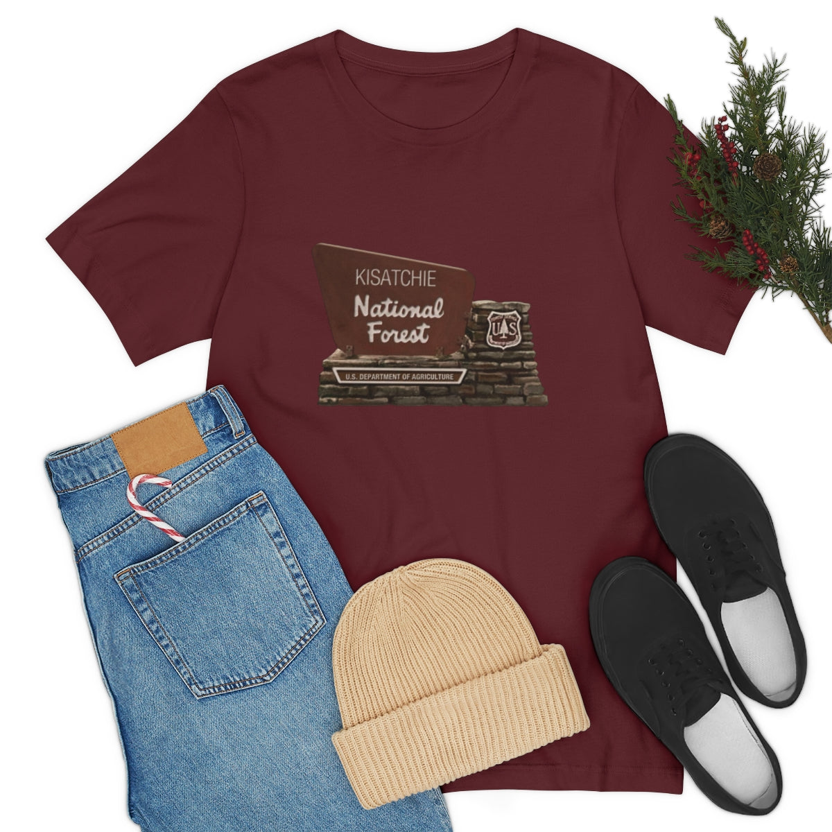 Unisex Kisatchie National Forest Jersey Tee