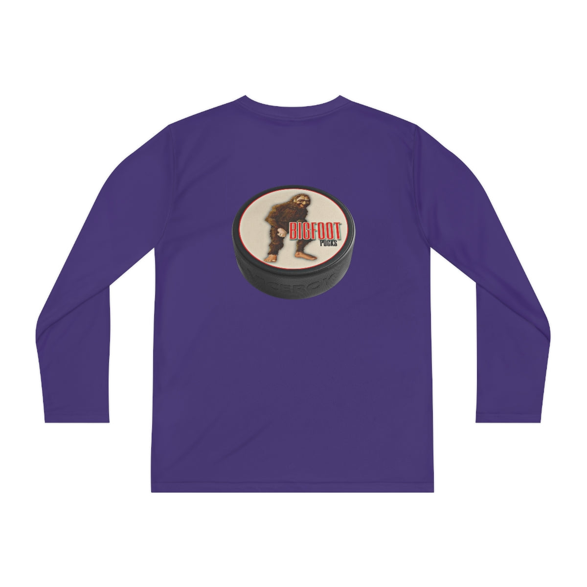 Youth Long Sleeve Bigfoot Pucks Tee