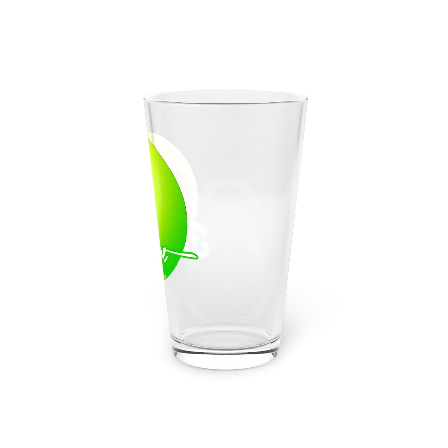 Bigfoot Clear Pint Glass