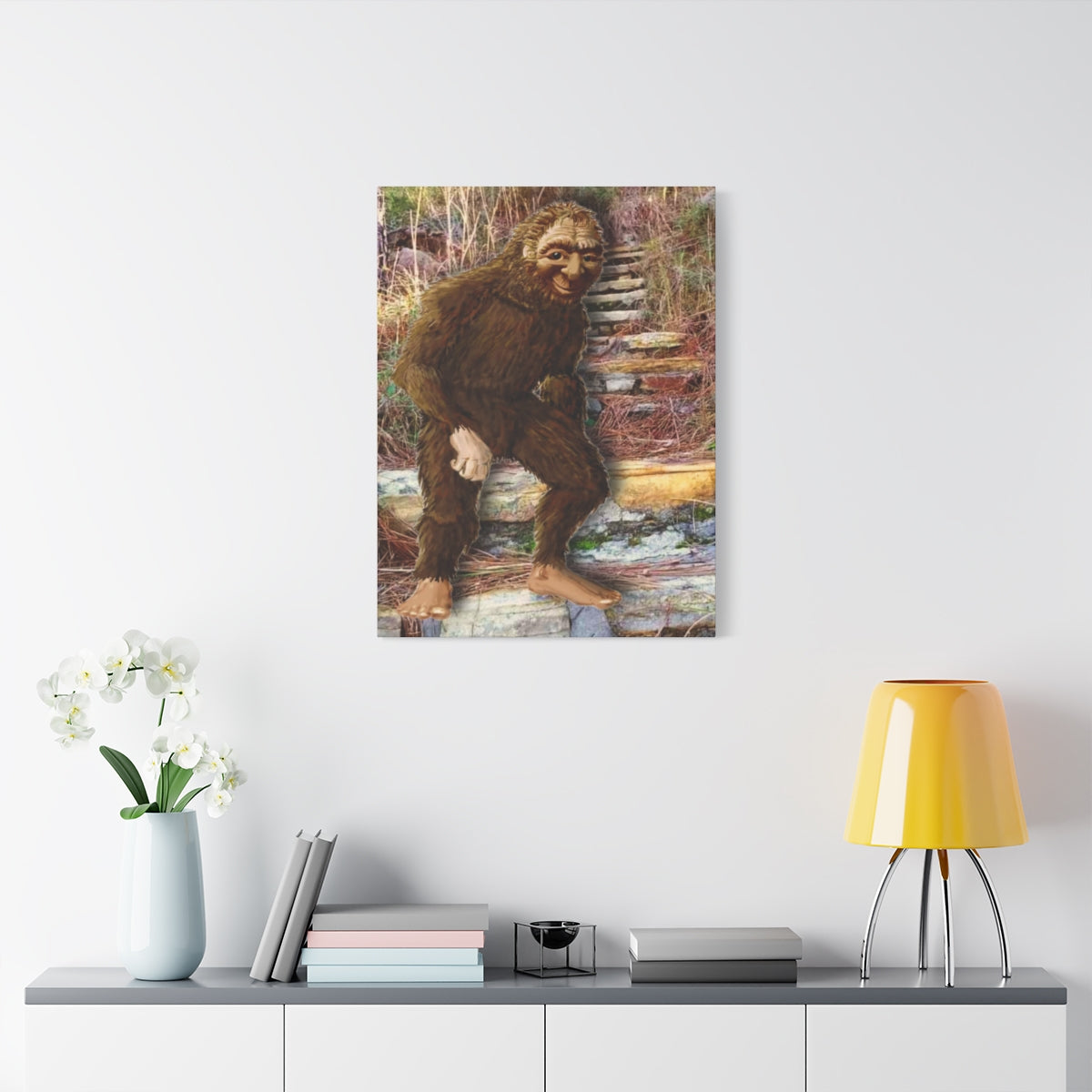 Bigfoot at Longleaf Vista Vertical Canvas