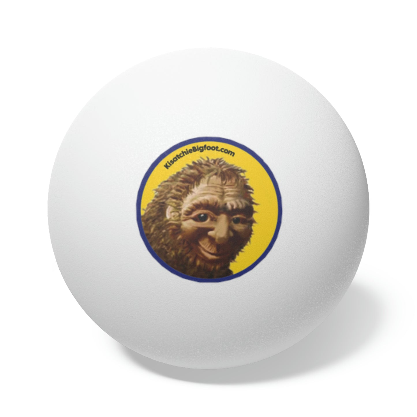 Bigfoot Ping Pong Balls, 6 pcs