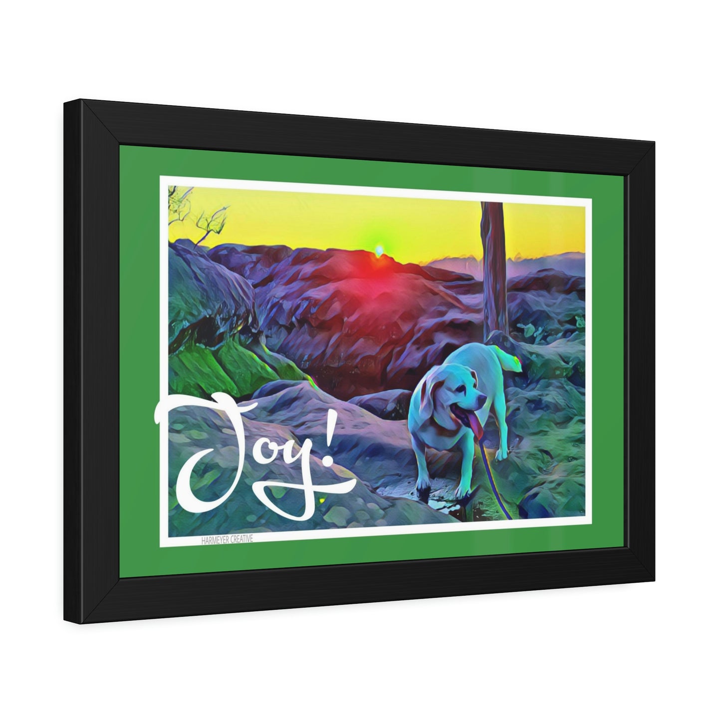 Framed Joy Print