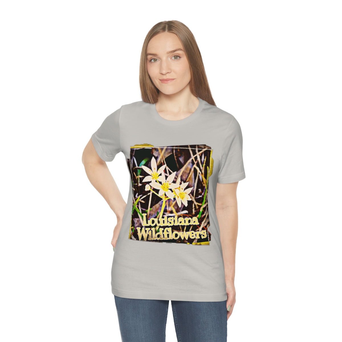 Louisiana Wildflowers Jersey Tee