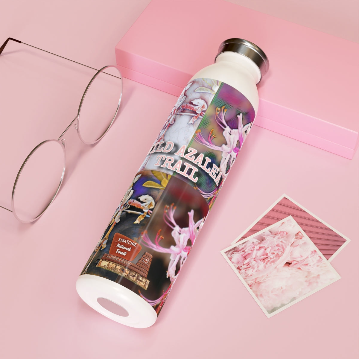 Wild Azalea Trail Slim Water Bottle