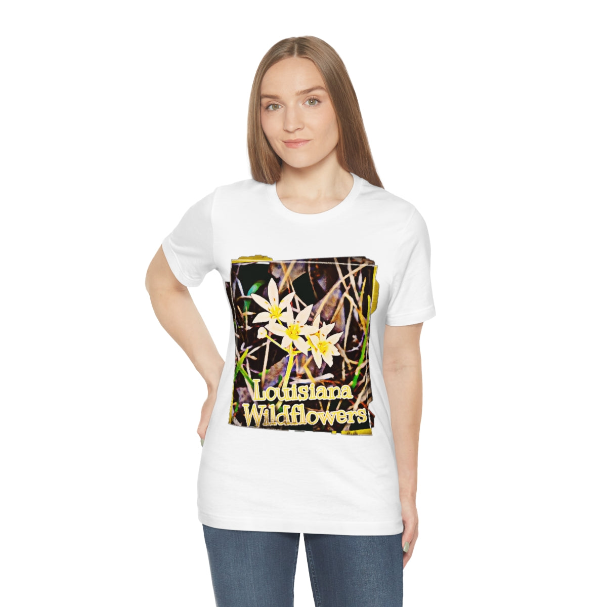 Louisiana Wildflowers Jersey Tee