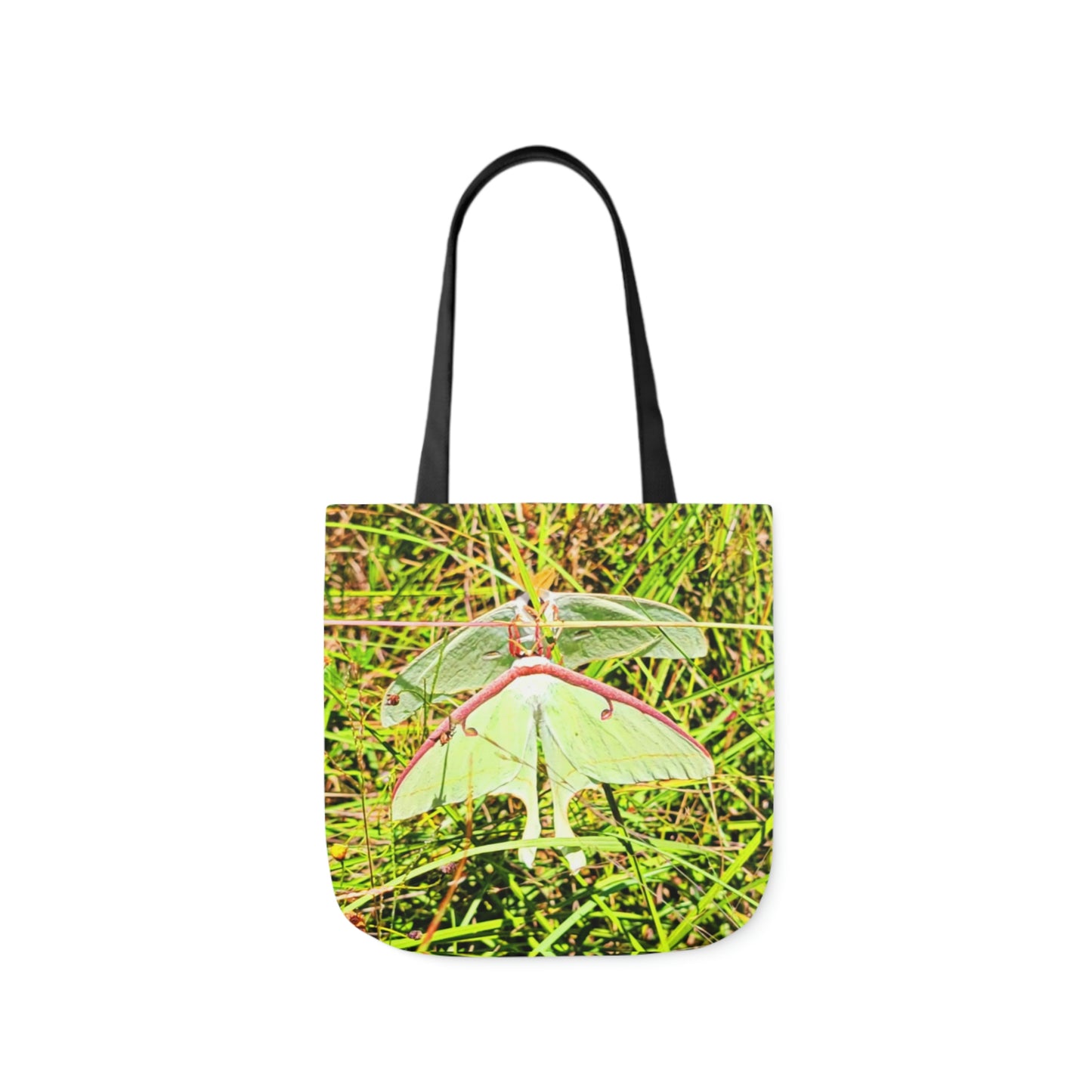 Luna Moths Polyester Canvas Tote Bag