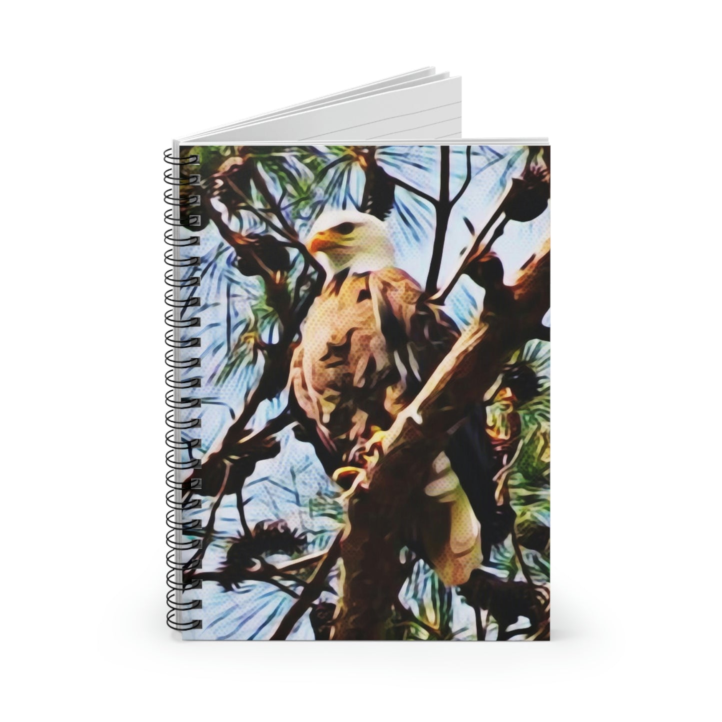 Kincaid Lake Eagle Spiral Notebook