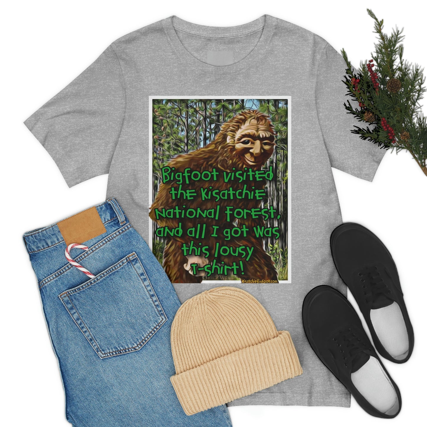 Unisex Kisatchie Bigfoot Jersey Tee