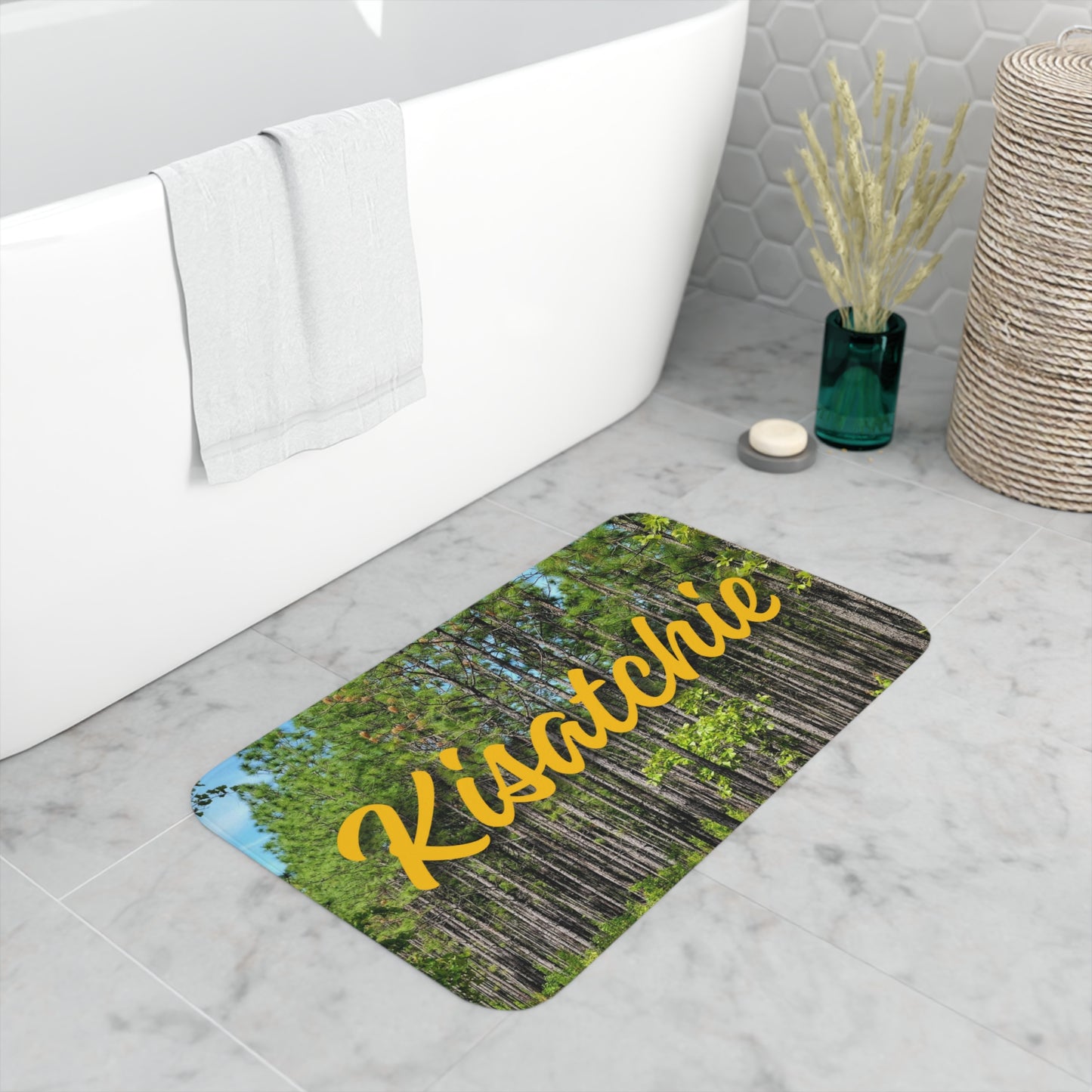 Kisatchie Pines Memory Foam Bath Mat