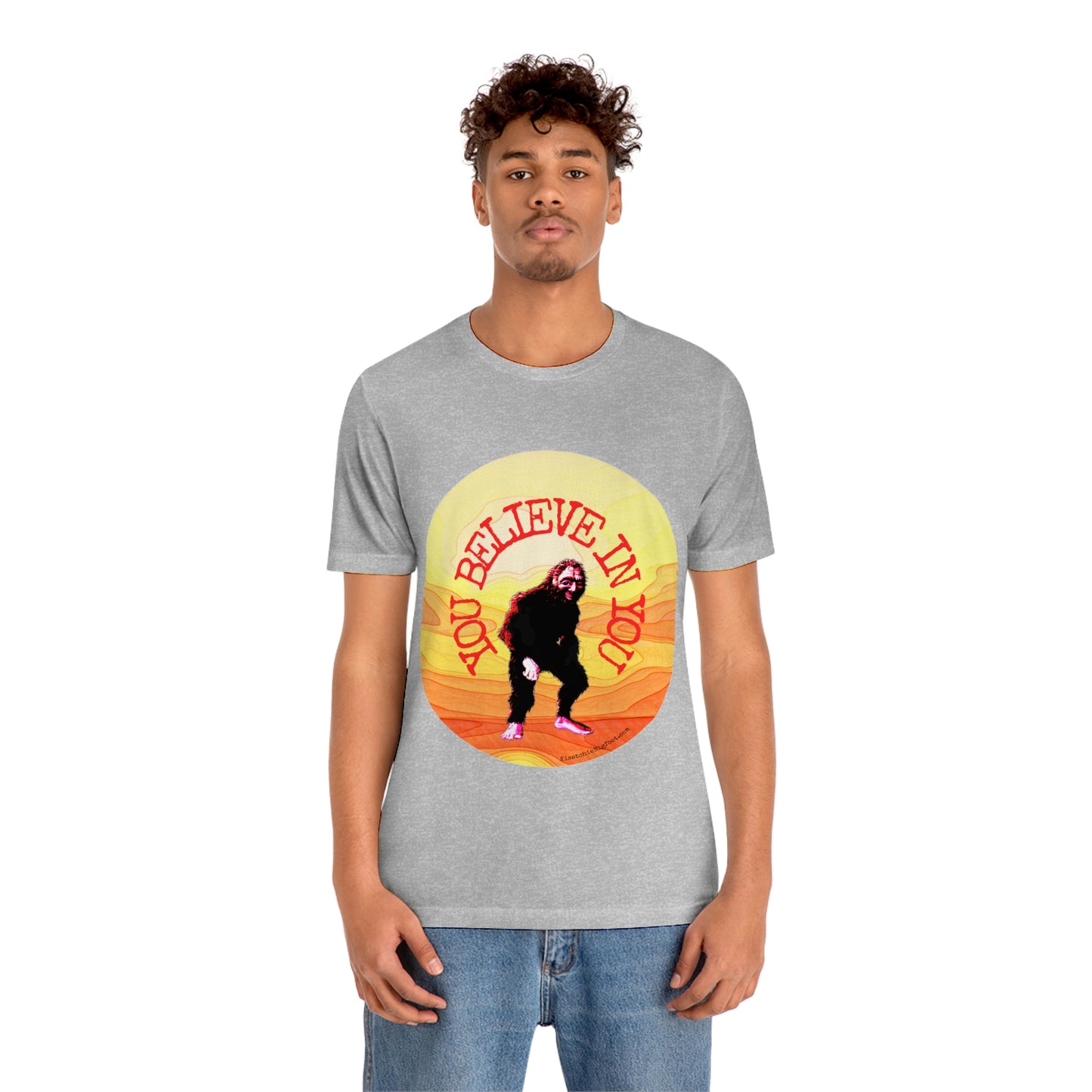 Bigfoot's Believe in You Unisex Jersey Tee