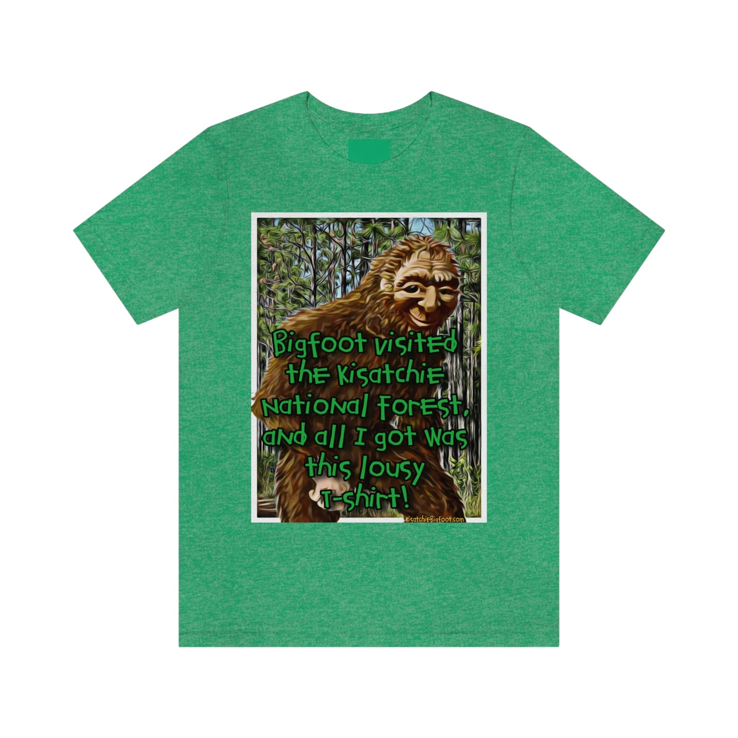 Unisex Kisatchie Bigfoot Jersey Tee