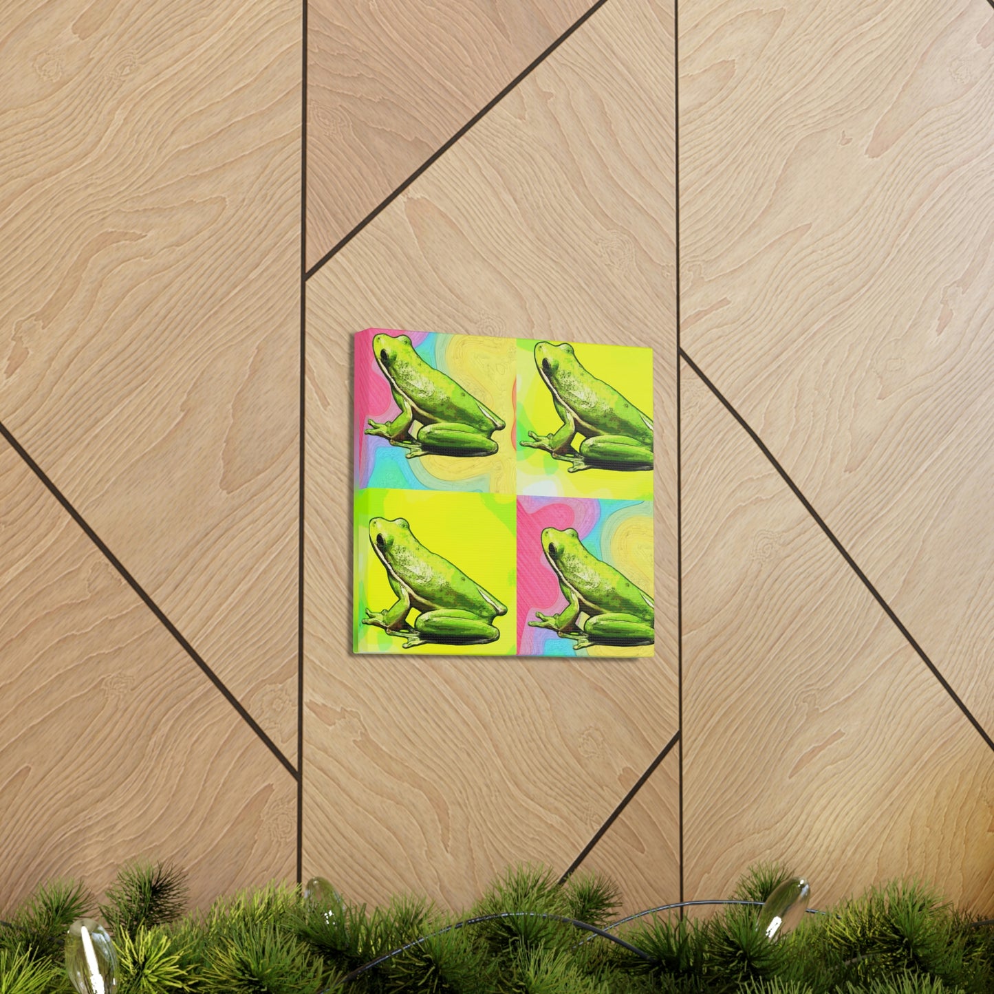 Tree Frog Canvas Gallery Wraps