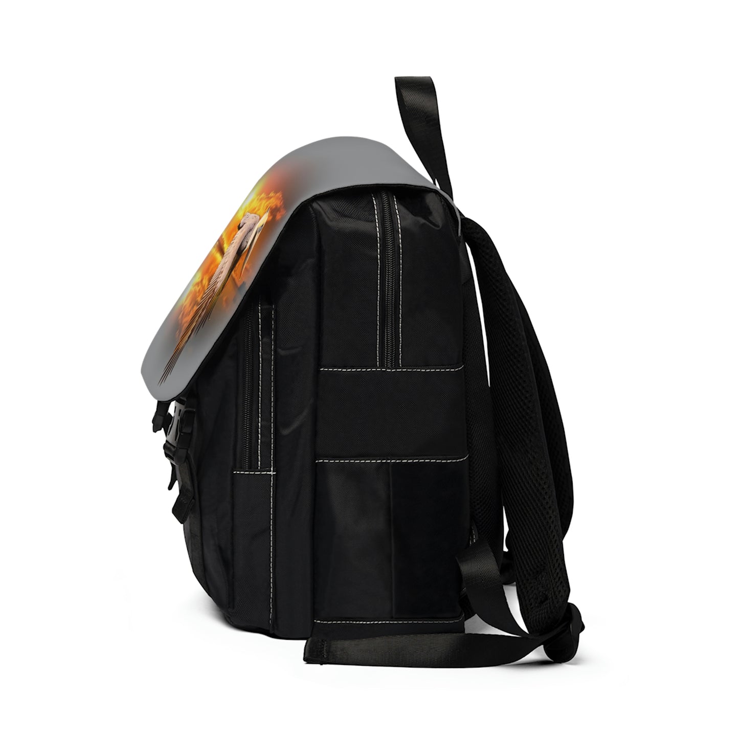 Unisex Brown Pelican Shoulder Backpack