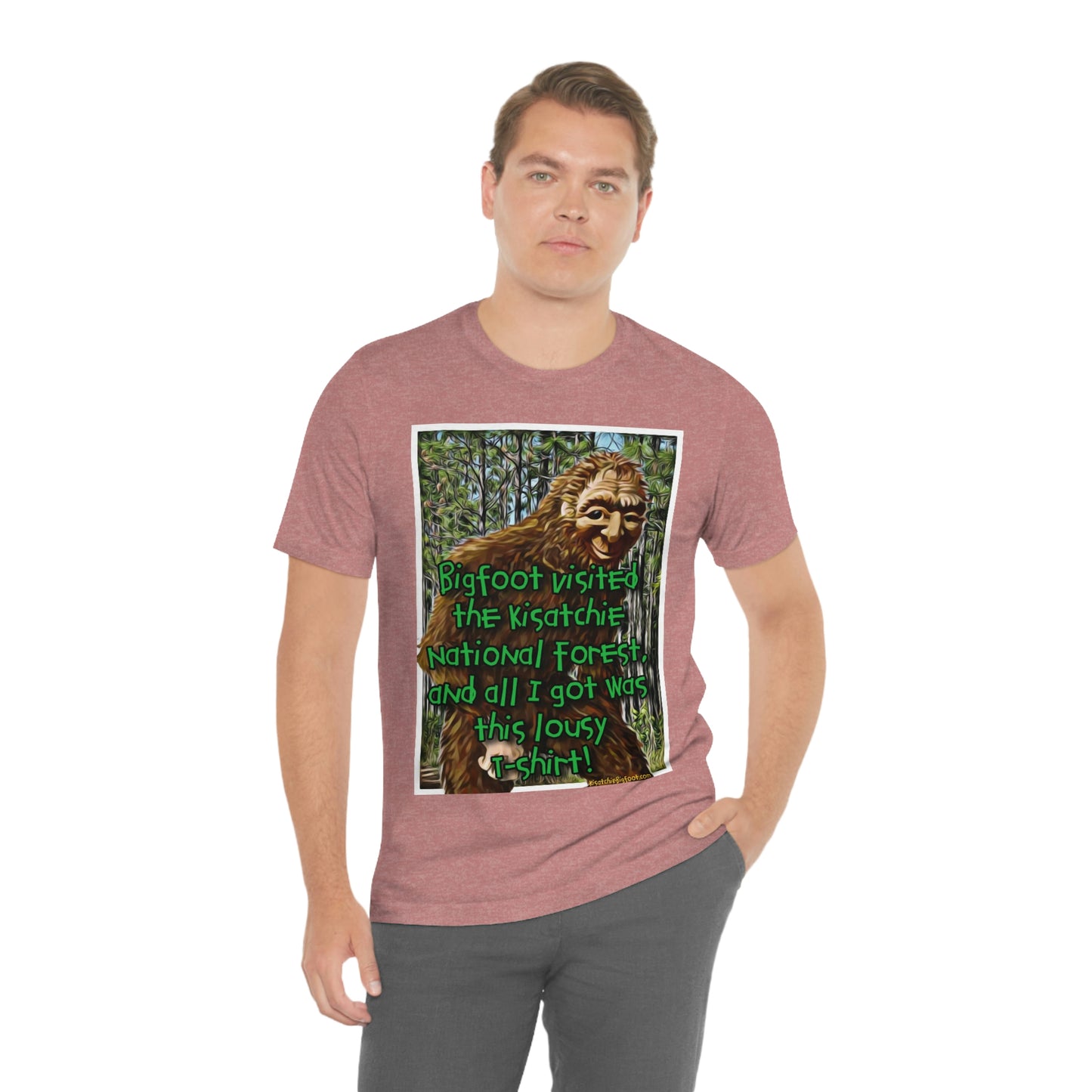 Unisex Kisatchie Bigfoot Jersey Tee