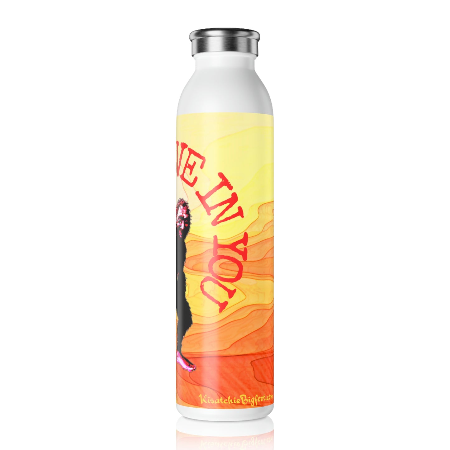 Bigfoot's Believe in You Slim Water Bottle