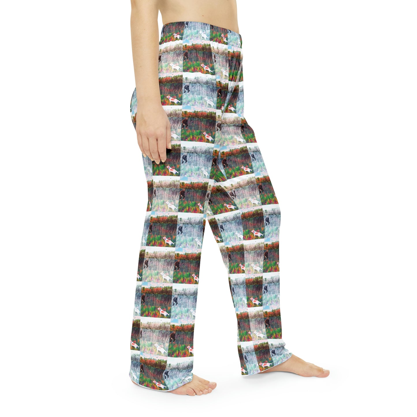 Women's Bigfoot Plaid Pajama Pants