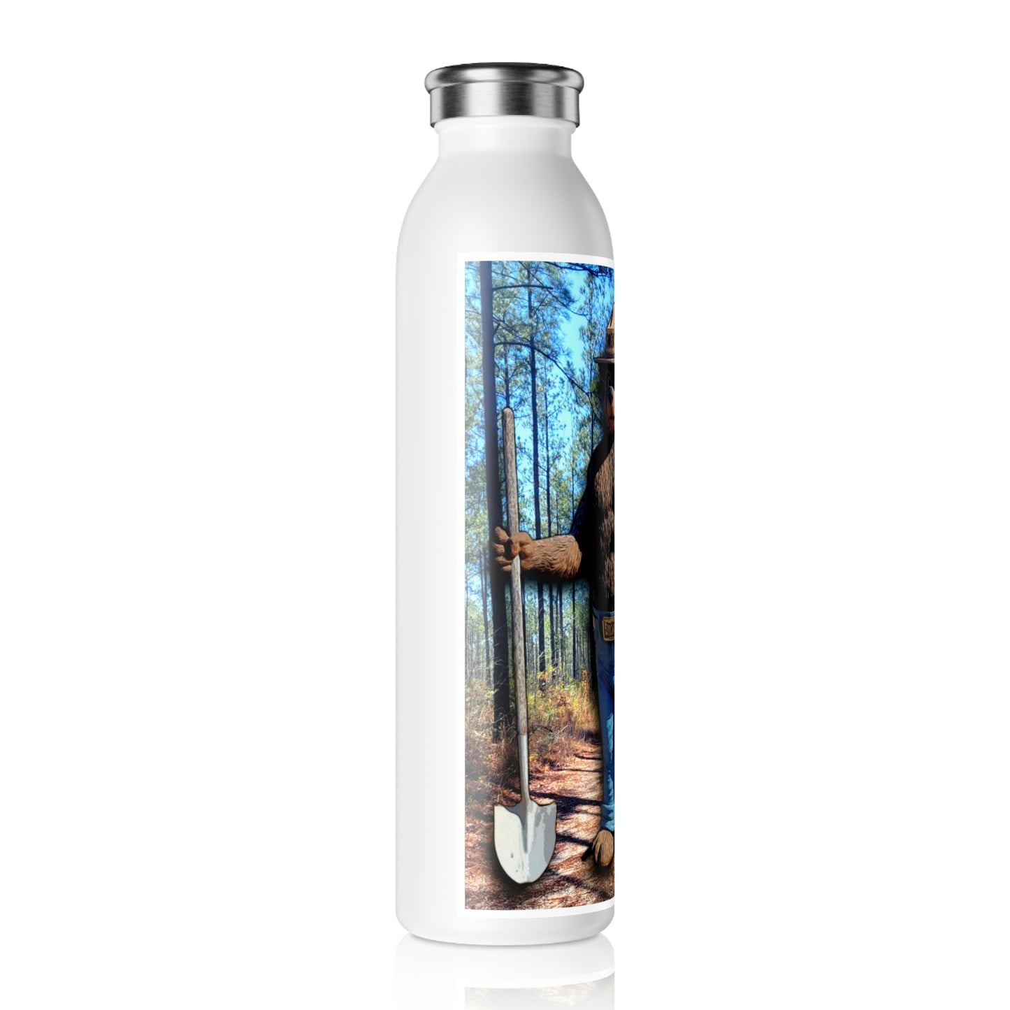 Smokey of the Kisatchie Slim Water Bottle