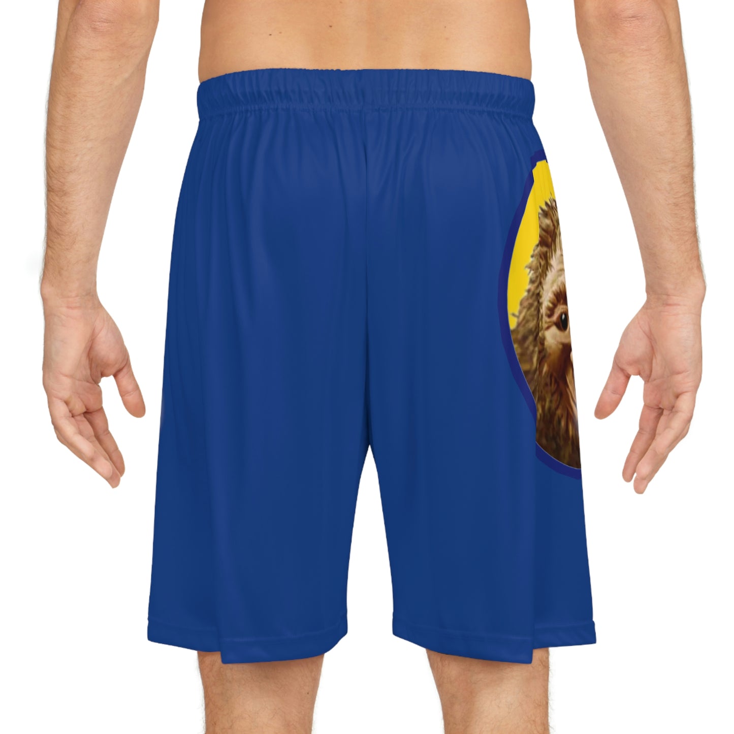 Blue Bigfoot Basketball Shorts