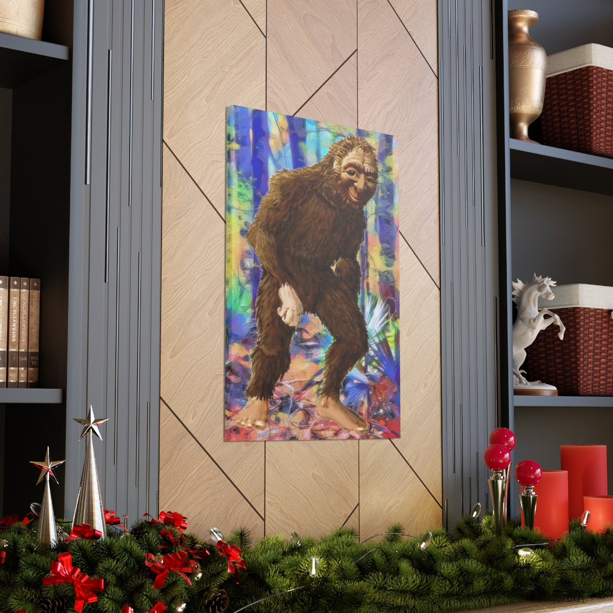 Vertical Kisatchie Bigfoot Canvas