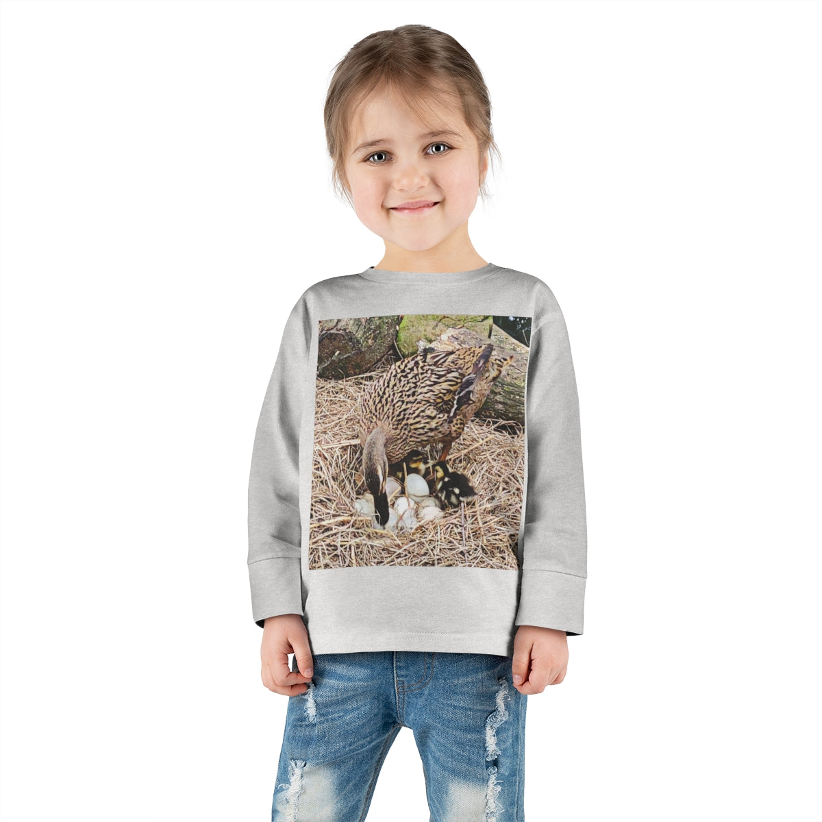 Toddler Long Sleeve Louisiana Mallard Tee