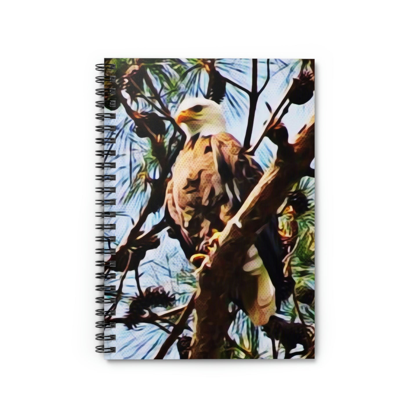 Kincaid Lake Eagle Spiral Notebook