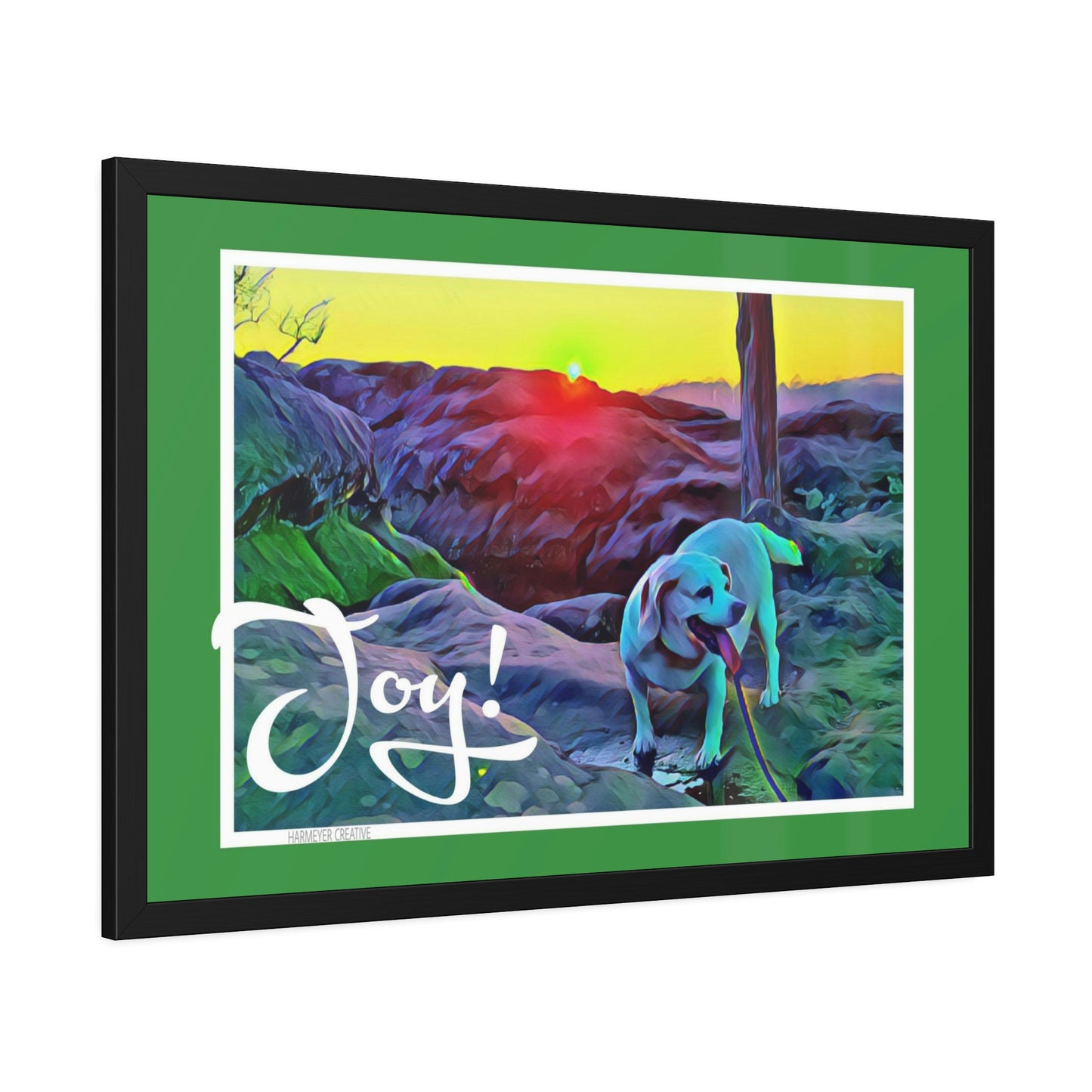 Framed Joy Print