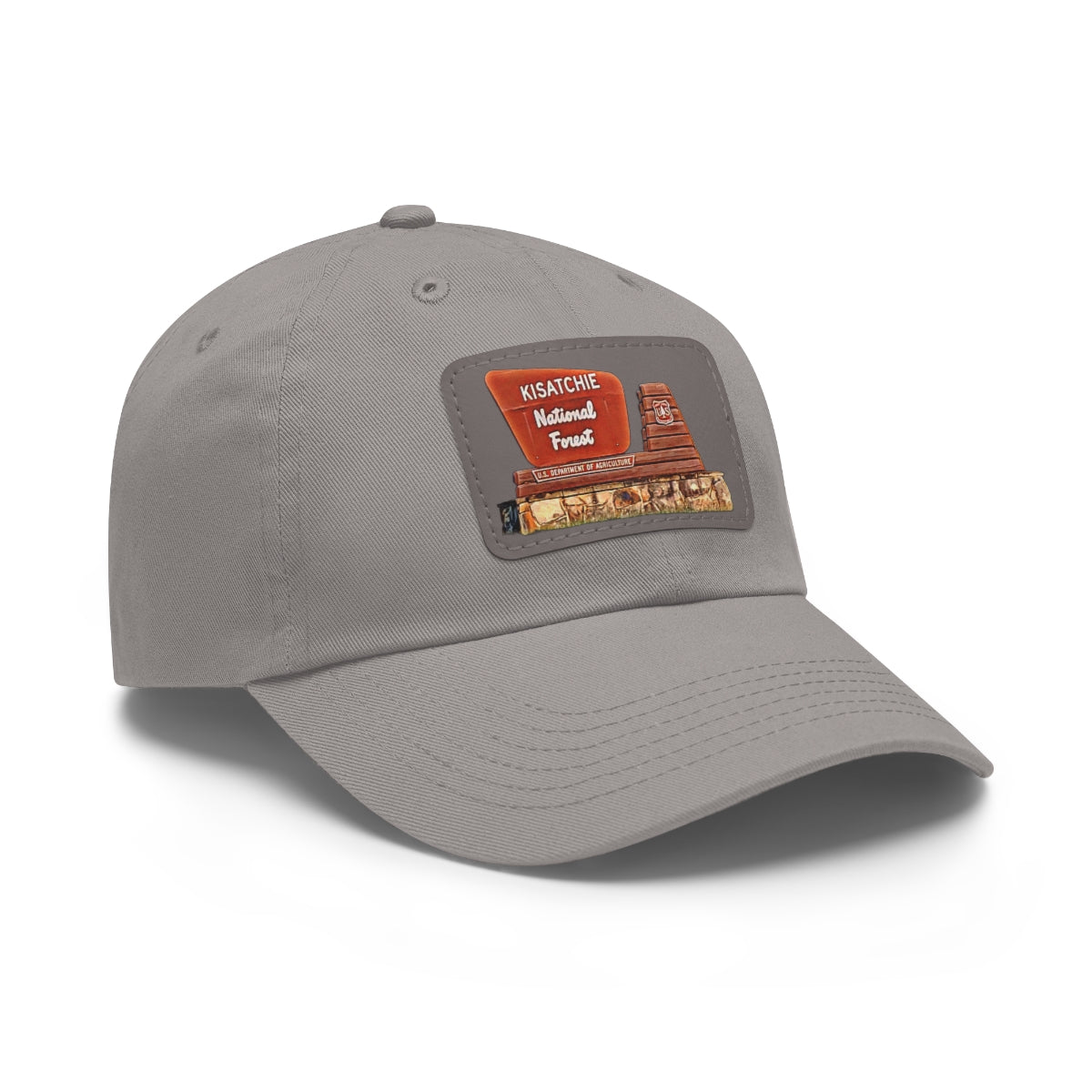 Dad Cap with Leather KNF Patch