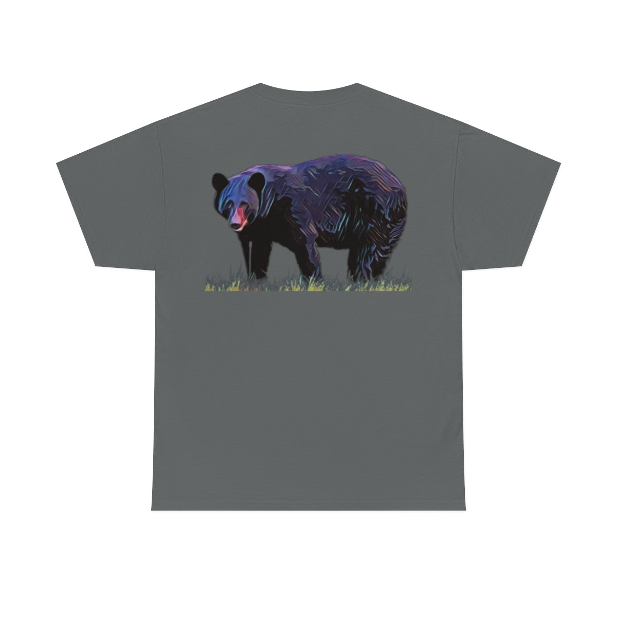 Unisex Louisiana Black Bear Heavy Cotton Tee