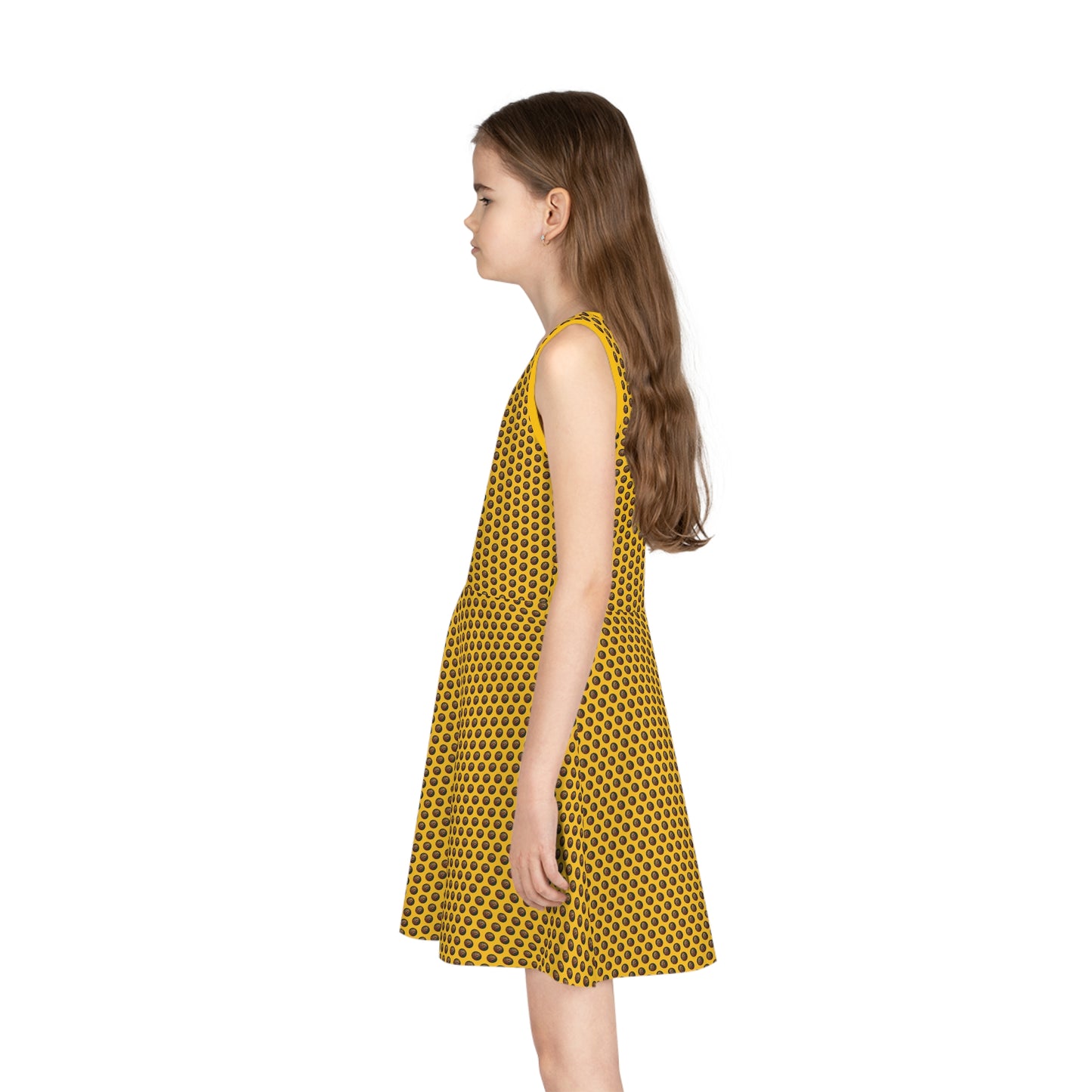 Bigfoot Girls' Sundress in Yellow