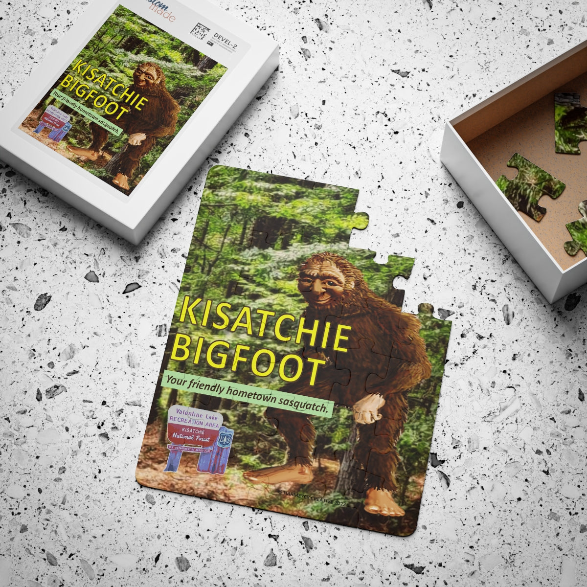 Kids Kisatchie Bigfoot Puzzle, 30-Piece