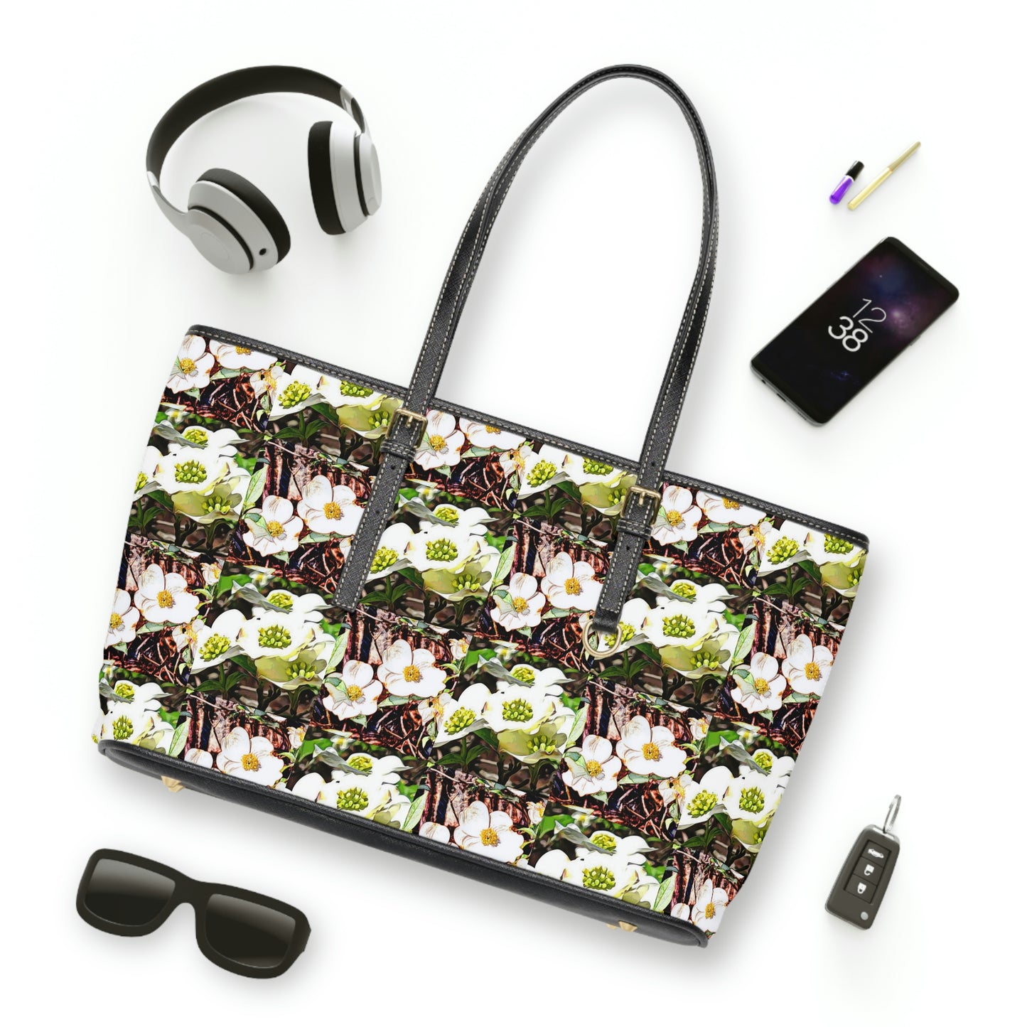 Dogwood Blossoms Shoulder Bag