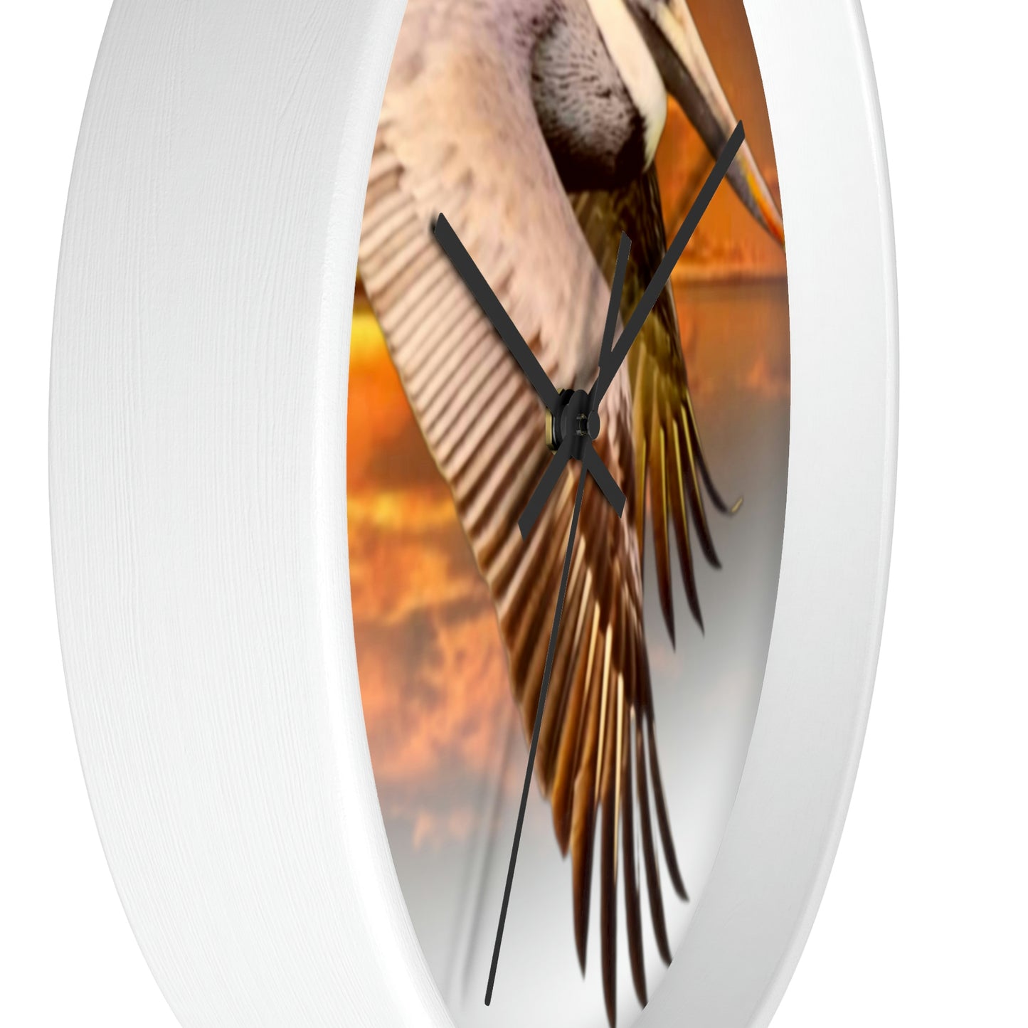 Louisiana's Brown Pelican Wall Clocks