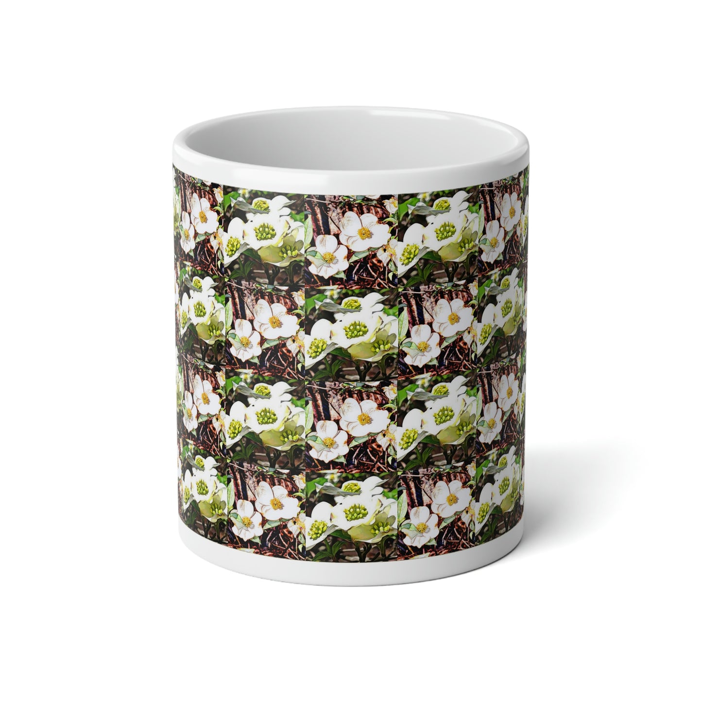 Jumbo Dogwood Blossoms Mug