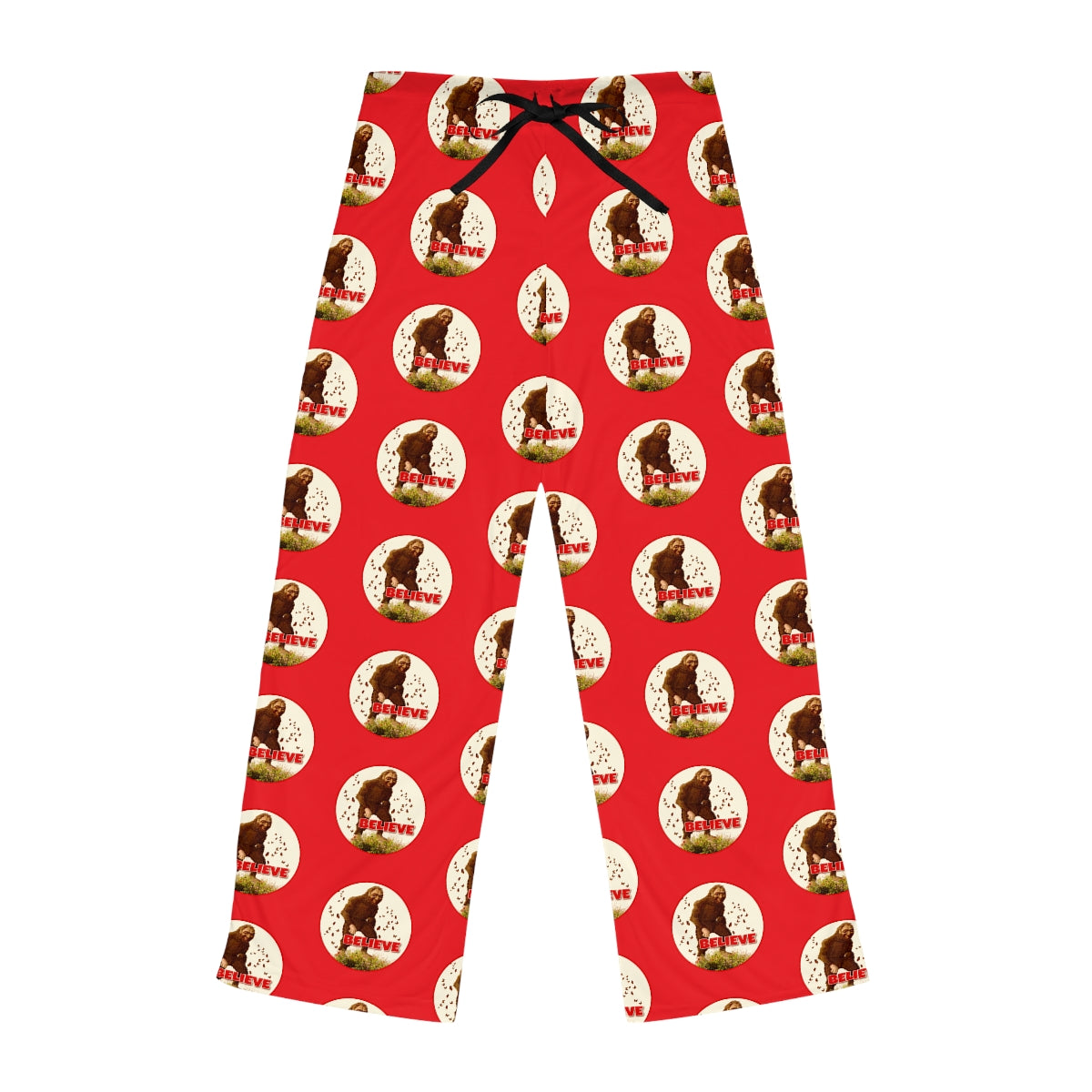 Women's Bigfoot Believe Pajama Pants