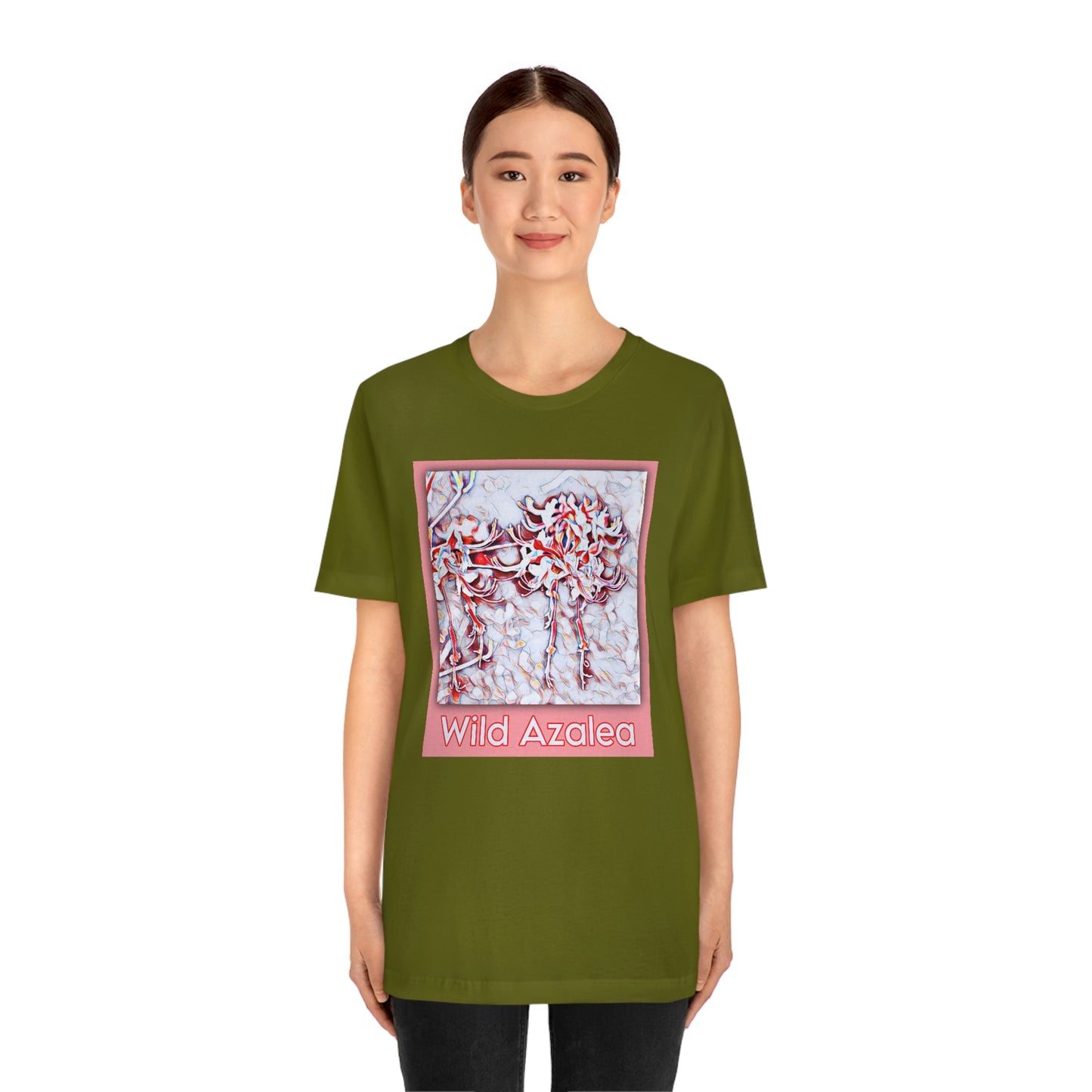 Unisex Kisatchie Wildflowers (Wild Azaleas) Jersey Tee