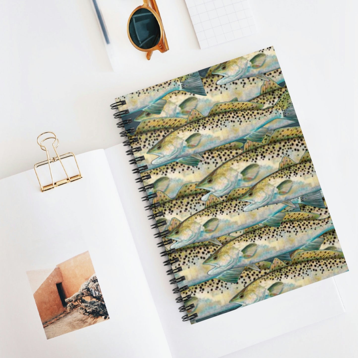 Speckled Trout Spiral Notebook