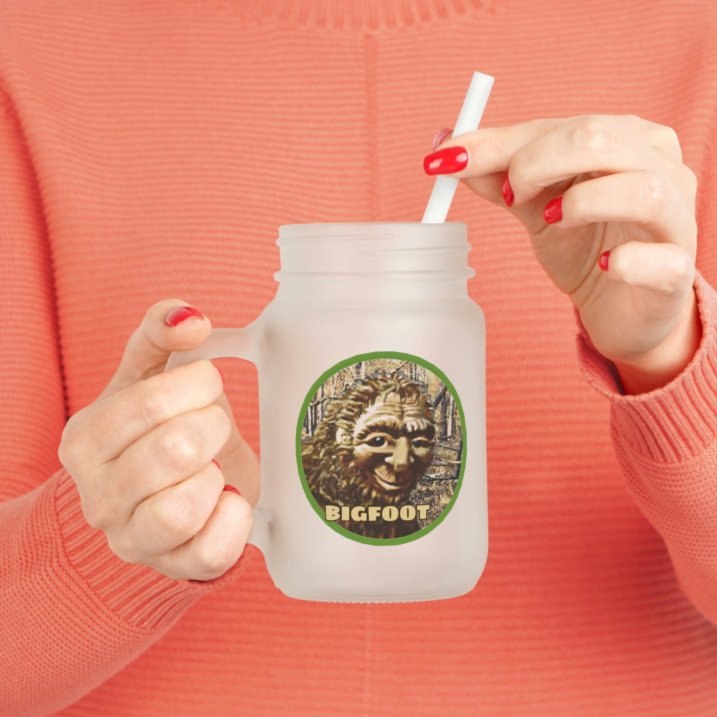 Bigfoot Mason Jar