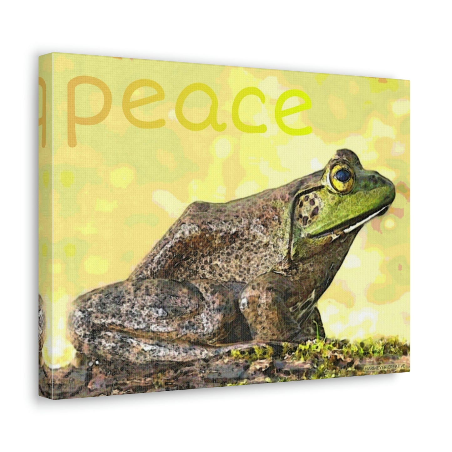 Kisatchie Bullfrog Canvas Gallery Wraps