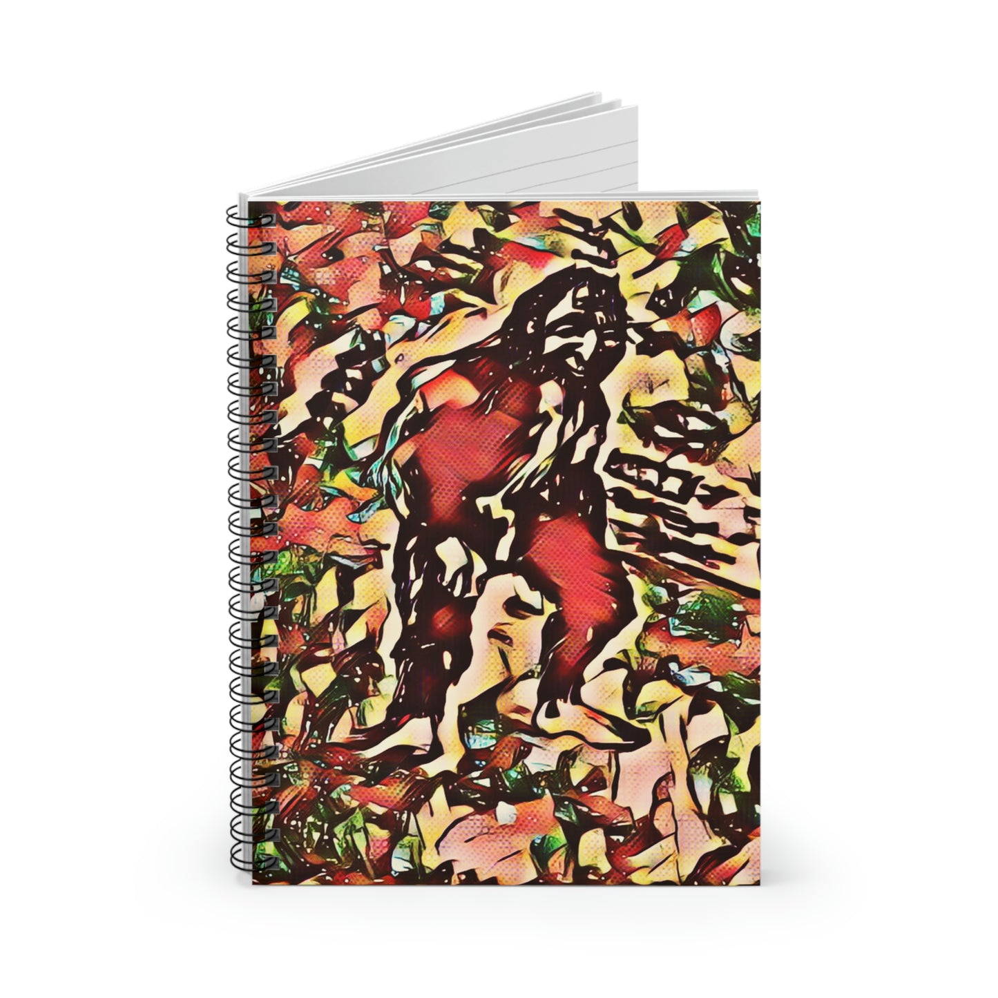 Bigfoot Emerges Spiral Notebook